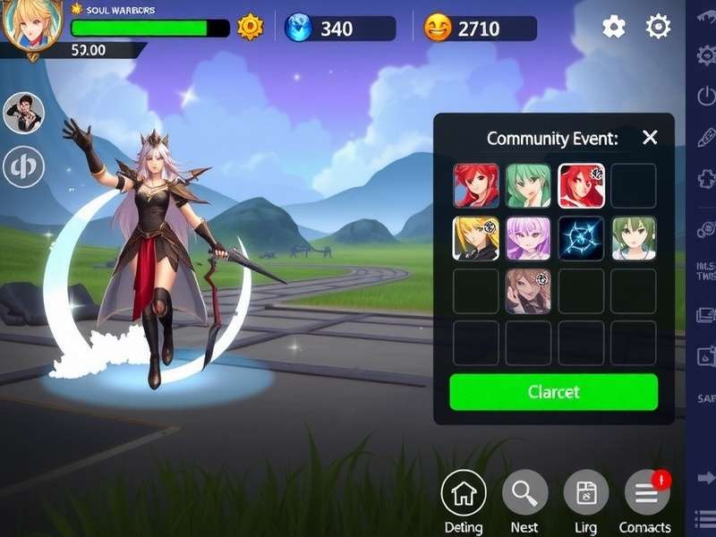 Soul Warriors Celestial Fury gameplay screenshot showing combat and characters